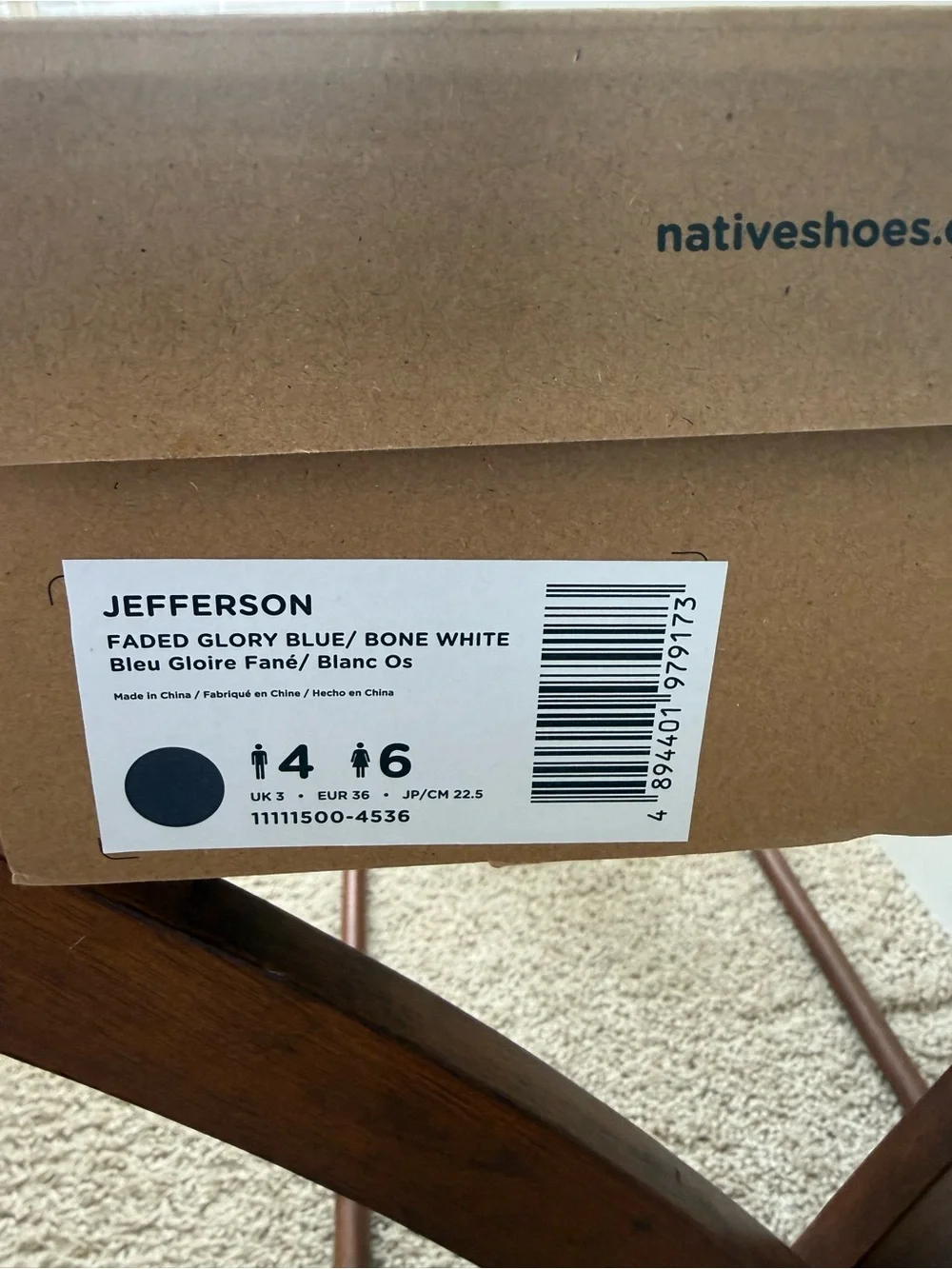 Native Shoes Teal Slip-On Shoes